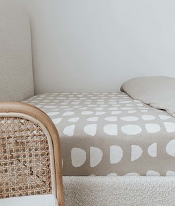 Jersey Cotton Sheet - Moon Phase