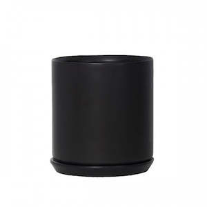 XL Oslo Planter Jet Black