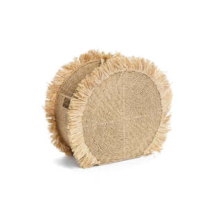 Bovi Home: Round Basket with Raffia