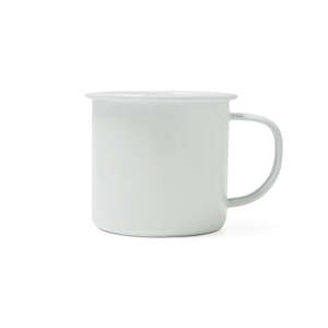 ENAMEL MUG 350ML - WHITE