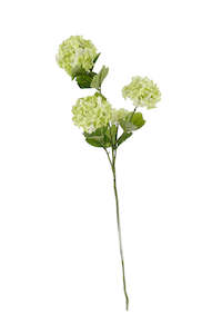 Artificial Flora: Snowball Spray Light Green