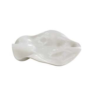 Wavy Ceramic Platter from Papier HQ – Sculptural Serving Tray (Medium / Large)