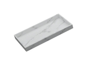 Marble Silicone Tray | Lightweight, Heat-Resistant Marble Look Tray