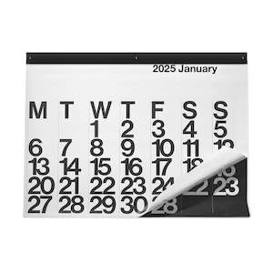 Gift Ideas For The Girlboss: 2026 Stendig Calendar | Iconic Oversized Wall Calendar by Massimo Vignelli