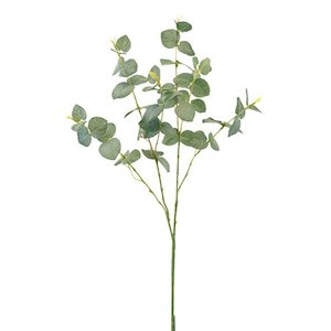 Blue Eucalyptus Stem – Artificial Botanical Spray 82cm | Silvery-Green Faux Foliage