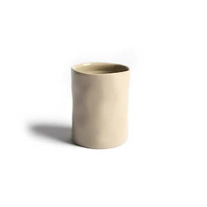 Fenton Tumbler – Hand-Painted Stoneware in Cashmere