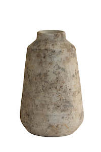 For The Green Finger: Caspian Rustic Vase – Aged Stone Look in Small or Medium Size