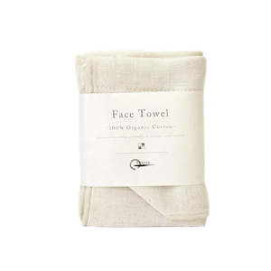 For The Minimalist: Nawrap Organic Face Towel – 100% Cotton, Made in Japan, Multi-Layer Weave