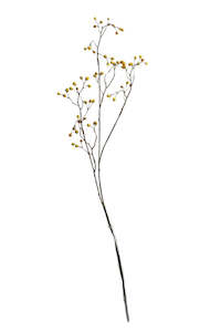 For The Boho Babe: Long Berry Branch Green/Brown – Artificial Floral Stem 94cm