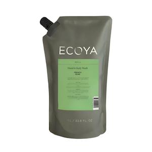 ECOYA Hand & Body Wash Refill 1L – Best-Selling Scents