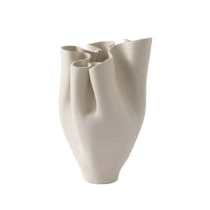 Ned Collections 1: Ned | Walker Sculptural Porcelain Vase – Small & Large Decorative