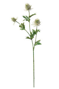 Thistle Spray Green 63.5cm – Artificial Floral Stem