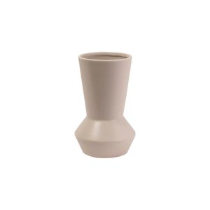 Potted: Hamburg Vase – Classic Tapered Ceramic in Parchment or Sage