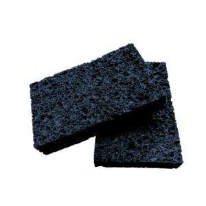 For The Foodie: Black 4 pack Compressed Cellulose Sponges from Barkly Basics