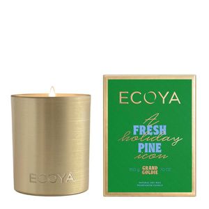 Gift Ideas For The Homebody: Fresh Pine Grand Goldie Candle 850g | Ecoya Holiday Collection