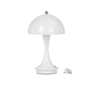 Mushroom Lamp – White (Portable USB Rechargeable)