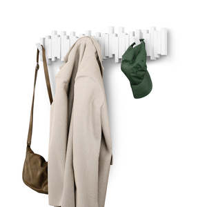 Gift Ideas For The Girlboss: Sticks Multi Hook Wall Rack from Umbra – 8 Flip-Down Hooks