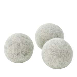 Large Wool Dryer Balls – 3 Pack | Natural NZ Wool Laundry Balls