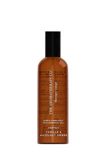 Gift Ideas For The Homebody: Embrace Vanille & Hazelnut Ambre Room & Linen Spray 100ml | The Aromatherapy Co