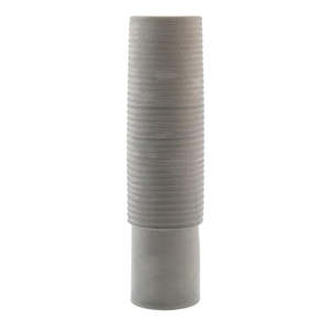 For The Green Finger: Tall Vase - Large Grey
