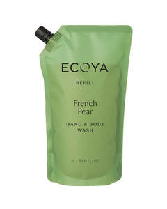 Hand & Body Wash Refill by ECOYA | 1L, Six Fragrances