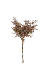 Wild Blossom Bundle Grey-Green Dusky Pink 61cm