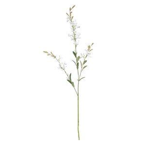 Wild Indigo Stem White | 92cm Faux Flora