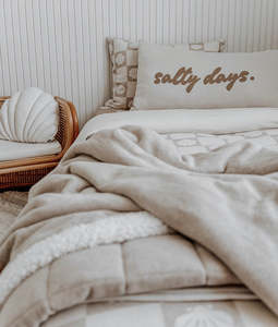 Salty Days Cotton Pillowcase | Bengali Collections