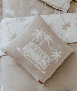 Gift Ideas For The Homebody: Beach Combi Cushion Cover | Bengali Collections