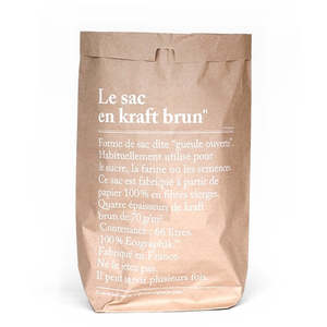 Le Sac En Kraft Brun - XL