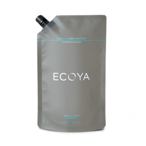 Ecoya: Ecoya Dish Liquid Refill 1L – Juniper Mint or Tahitian Lime Scent