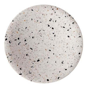Terrazzo Dimple Tray - Medium Snow