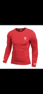 Red compression top