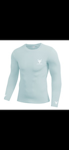 Baby blue compression top