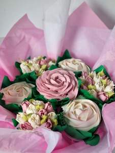 Cupcake Bouquets: Pearl Cupcake Bouquet