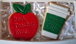 Cookies: TEACHER APPRECIATION/THANK YOU COOKIES