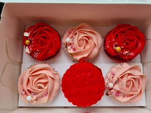 Valentine’s Day Cupcake Selection