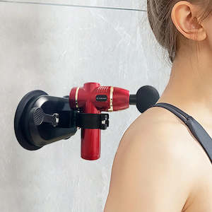 Massage gun bracket adsorption type without installation of Fascia gun bracket Massager head