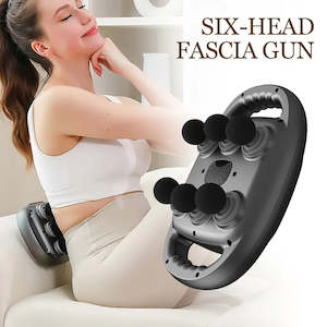 Six-head Fascia Gun High-Frequency Vibration Body Massage Gun Back and Waist Mas&hellip;