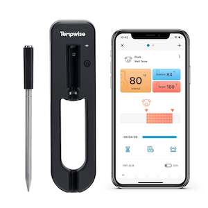 Kitchen Appliance: New Wireless Meat Food Thermometer for Oven Grill BBQ Smoker Kitchen Smart Digital Bluetooth Barbecue Thermometer Temperature