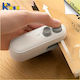 Portable Mini Sealer 2 in 1 Heat Sealer For Snacks  Home use rechargeable sealer&hellip;