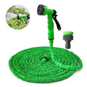 Home Accessories: Expandable Magic Hose, High-Pressure Car Wash, 7Water Spraying Functions, Water Gun, Home Garden Watering Hose
