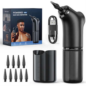 Personal Care: Electric Ear Cleaner Kit 4 Pressure Modes Ear Wax Removal Health Care Water Irrigation Ear Washer For Adults Child Ear Cleaner