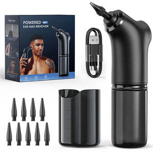 Personal Care: Electric Ear Cleaner Kit 4 Pressure Modes Ear Wax Removal Health Care Water Irrigation Ear Washer For Adults Child Ear Cleaner