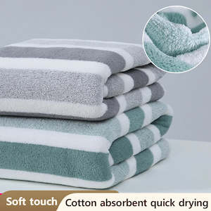 1 Pc Thickened Absorbent Bath Towel Soft Face Towel for Home