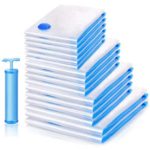 Laundry Bags: Vacuum Storage Bags Wardrobe Organizer Vacuum Seal Bag Space Saving Bags for Clothes Pillow Bedding Blanket Packaging Storager