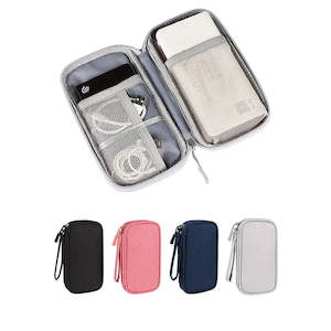 Laundry Bags: Portable Cable Organizer Waterproof Storage Bag for Power Bank Digital Cable Case Earphone Oxford Cloth Earphone Holder Case