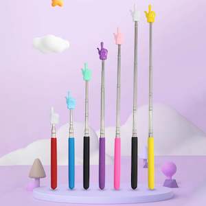 Educational Tools: Finger Reading Guide Preschool Teaching Tools Retractable Sticks Educational Learning Toys For Children Class Whiteboard Pointer