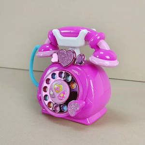 Kids Toy: old children's phone Toys Princess Phone Emulation landline Early Education Puzzle Girl Baby Phone 2-3 Years Old