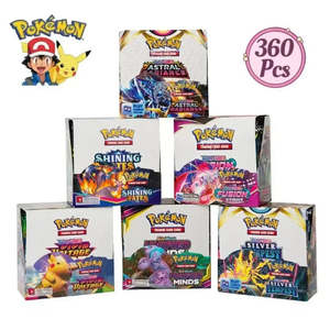 Kids Toy: New 360Pcs Box Pokemon Card Shining Fates Style English Booster Battle Carte Trading Card Game Collection Cards Toys Kids Gifts